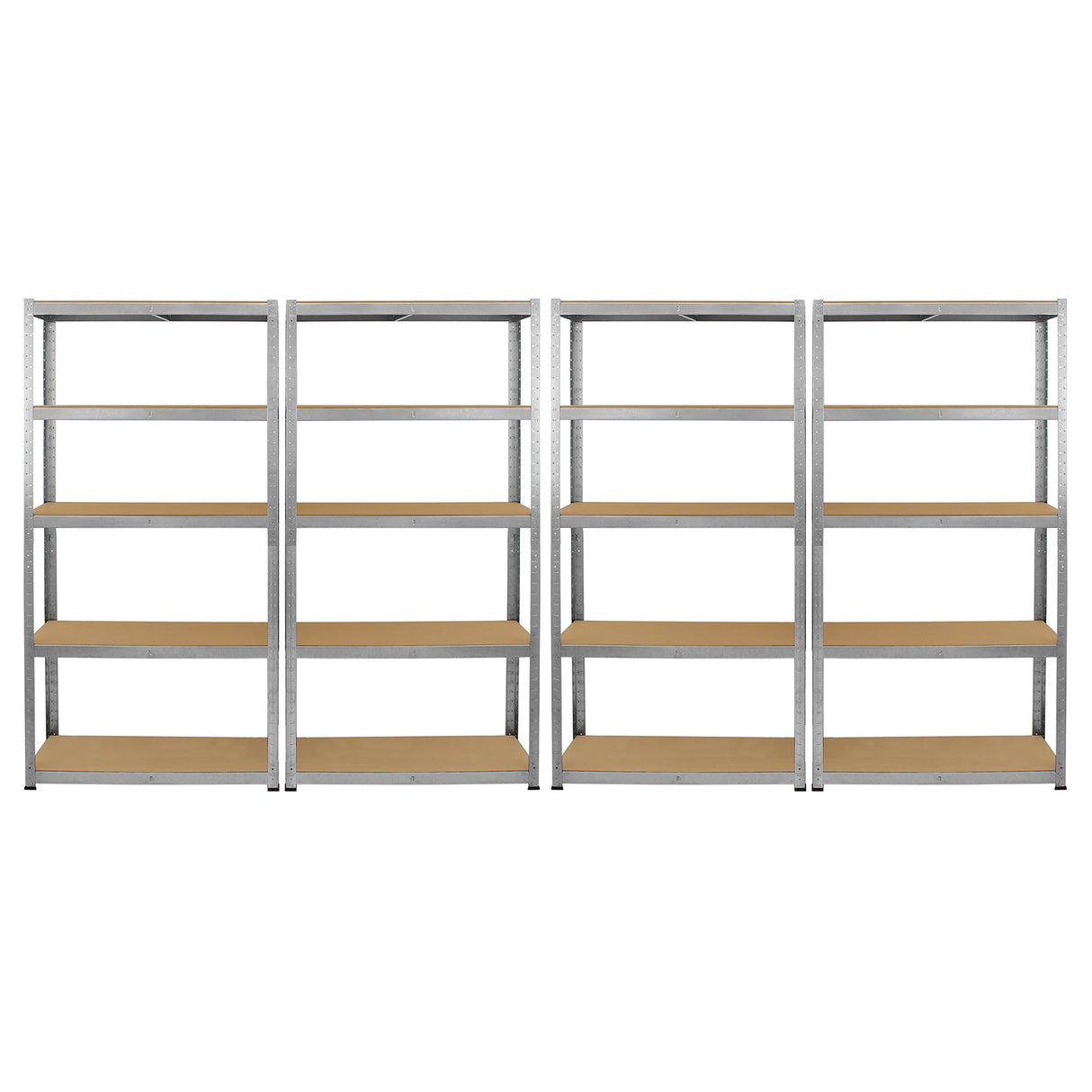 Galwix 90cm Racking Bundle: Corner Shelving and 4 Garage Racking Bays
