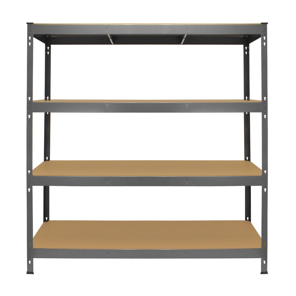 Monster Racking Q-Rax Heavy Duty Storage Shelving, 160cm W, 60cm D, Gr