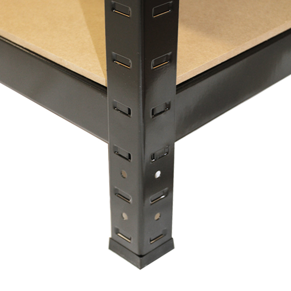 Evil Racks Monster Racking T-Rax Heavy Duty Shelving Units, Black, 75cm W, 30cm D