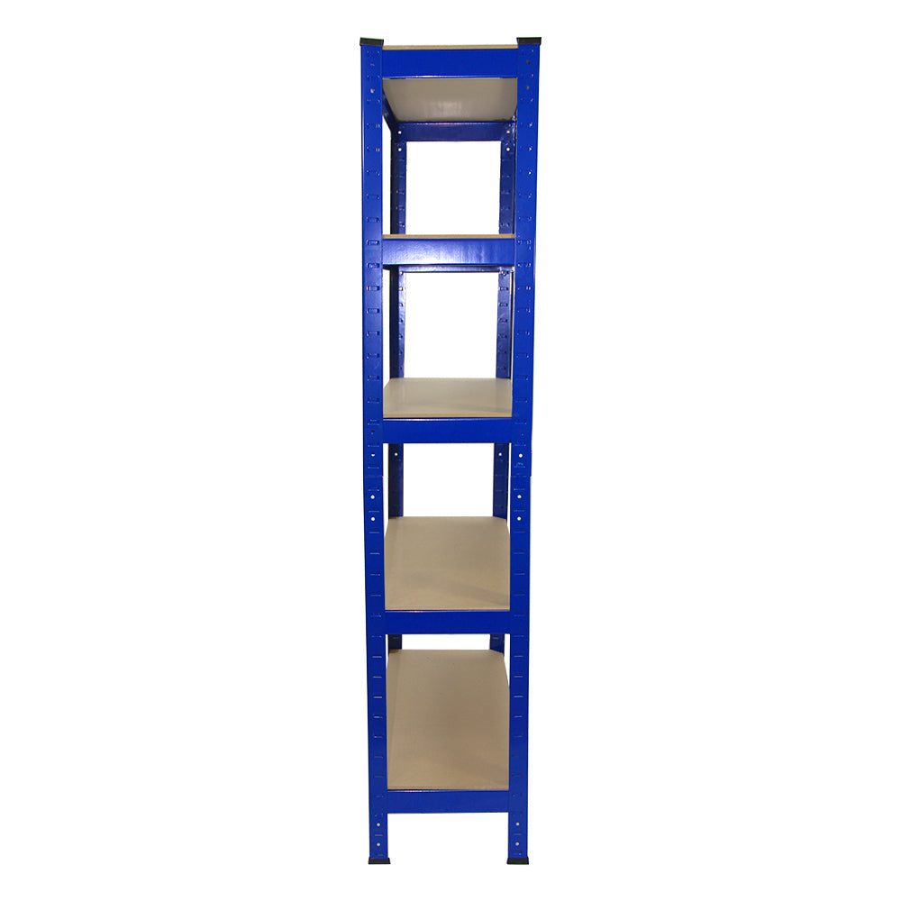 Monster Racking T-Rax Heavy Duty Shelving Units, Blue, 75cm W, 30cm D, Set of 10