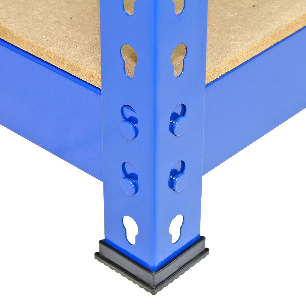 10 x Q-Rax Blue Metal Racking Units 120 x 50 x 180cm