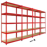 Z-Rax 90cm Corner Racking Bundle: Corner Shelving & 4 Garage Racking Bays