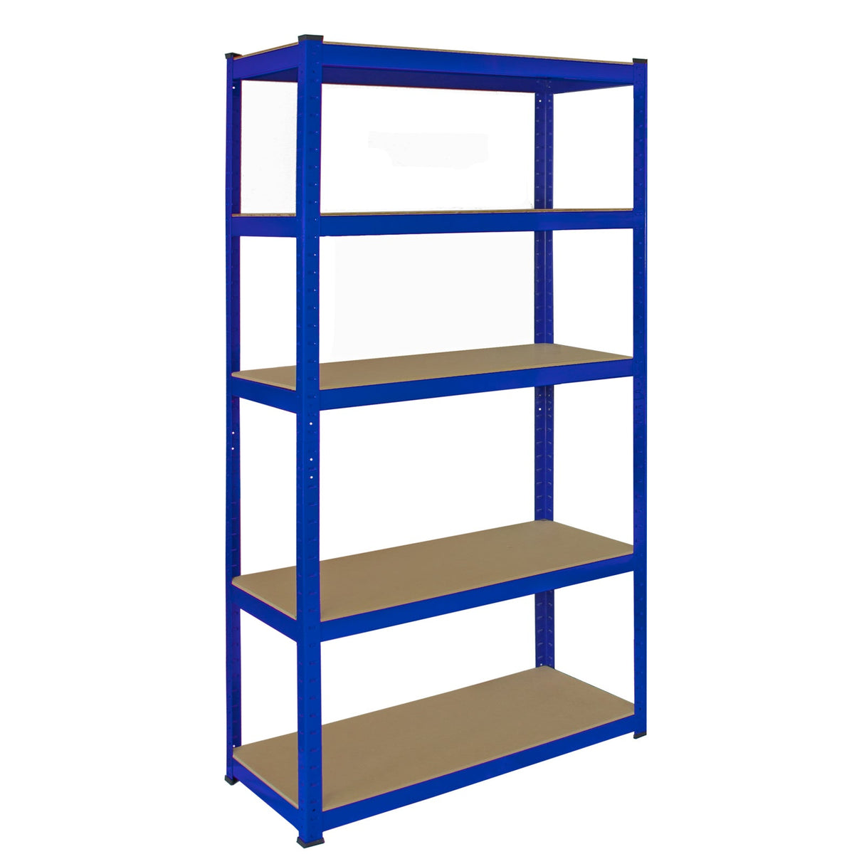 Monster Racking T-Rax Corner Shelving Unit & 2 x 90cm Garage Storage Bays, Blue