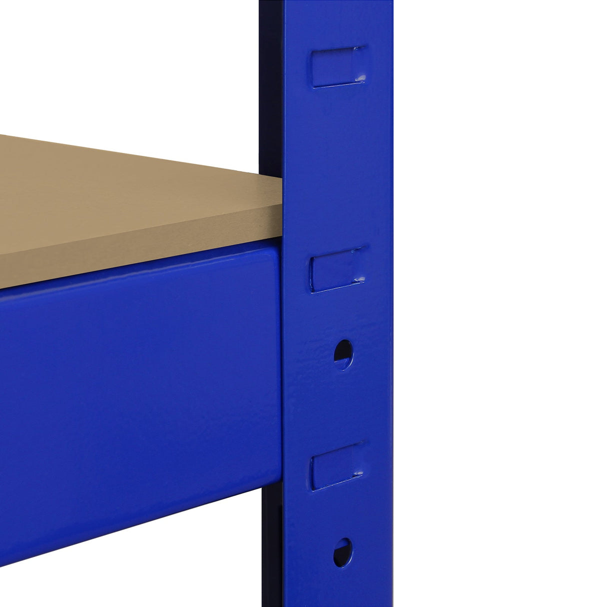 Monster Racking T-Rax 10 x Extra Wide Storage Shelves, Blue, 160cm W, 60cm D