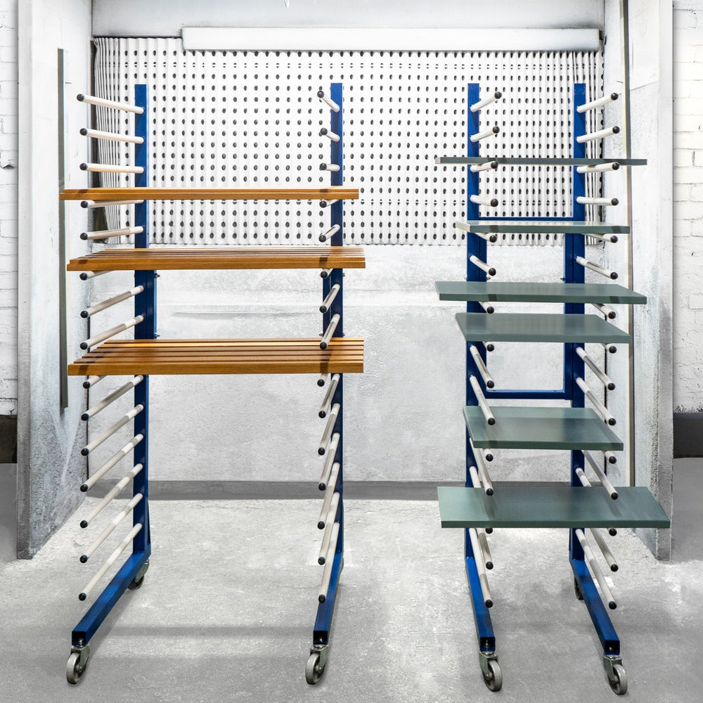 Combi Unit Rack Combi Spray Drying Rack Trolley x 3 & 2 Connectors – Monster Racking