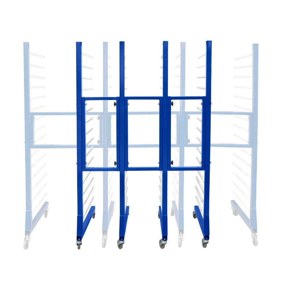 Combi Unit Rack Combi Spray Drying Rack Trolley x 5 & 4 Connectors – Monster Racking