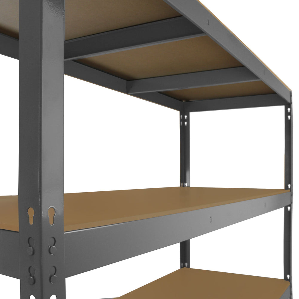 Monster Rack Storage Monster Racking Q-Rax Heavy Duty Storage Shelving, 160cm W, 60cm D, Gr