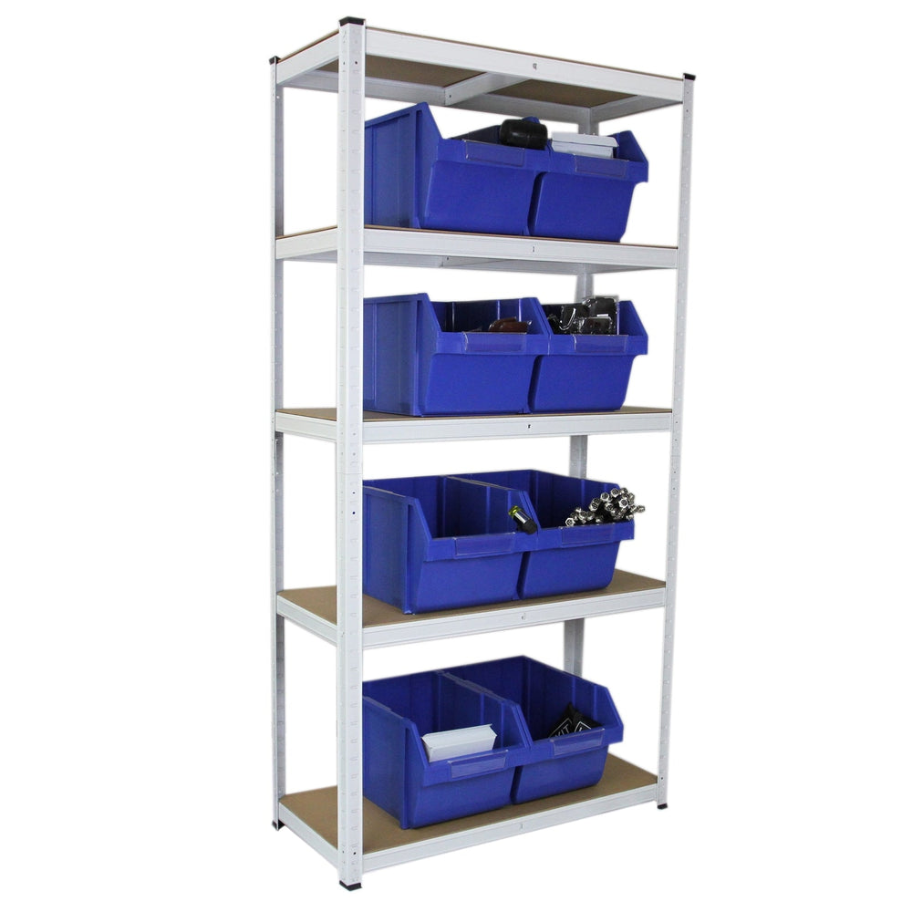 White. Shop Racking 2 x White Racking Units 90 x 40 x 180 – Monster Racking