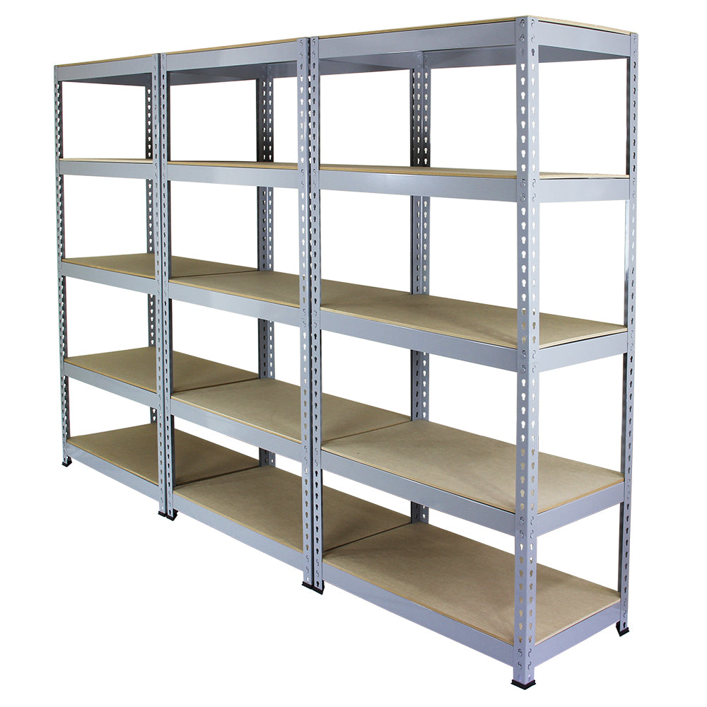K Rax Q-Rax Grey Shelving Units - 90cm x 180cm x 50cm – Monster Racking