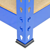 3 x Q-Rax Racking Blue 90 x 50 x 180cm + 2 x Racking Blue 120 x 50 x 180cm