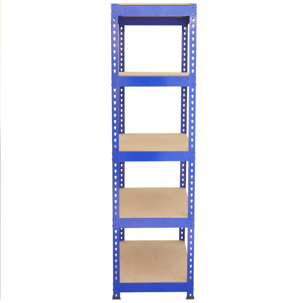 5 x Q-Rax Blue Metal Racking Units 90 x 50 x 180cm – Monster Racking