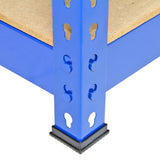 Q-Rax Blue Metal Shelving Units - 120cm x 180cm x 50cm