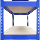 3 x Q-Rax Warehouse shelves 120cm