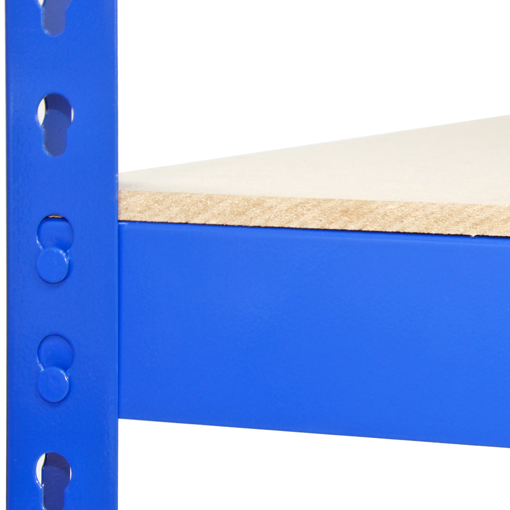 Structural Racking Light Blue Q-Rax Blue Metal Racking Units 120 x 50 x 180cm – Monster Racking