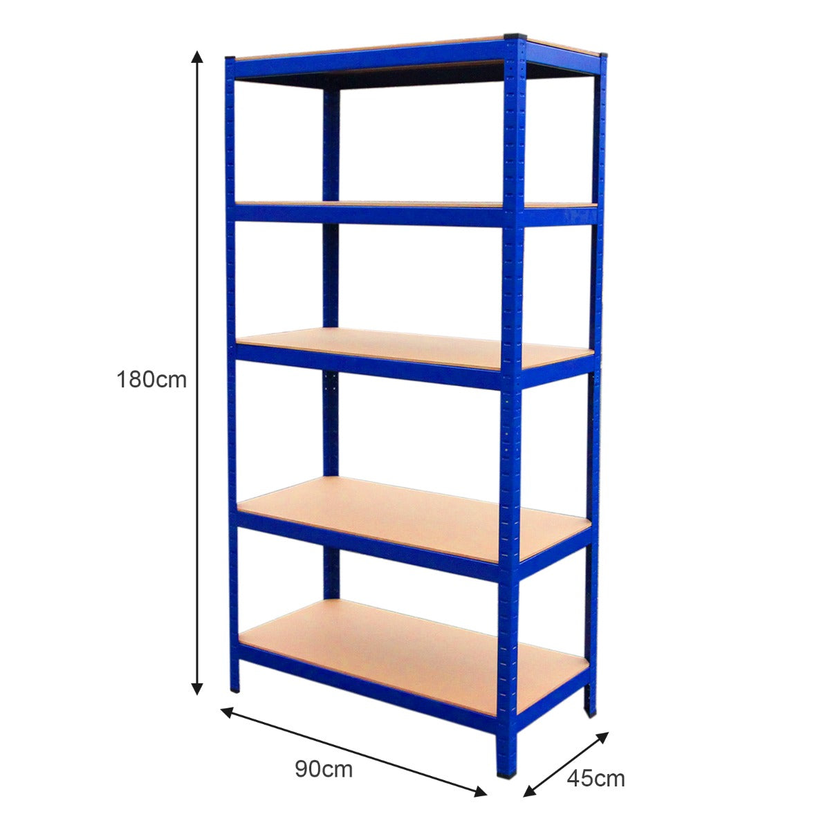 Garage Racking - Junk Eater Bundle - Boltless 5 Tier Garage Shelves